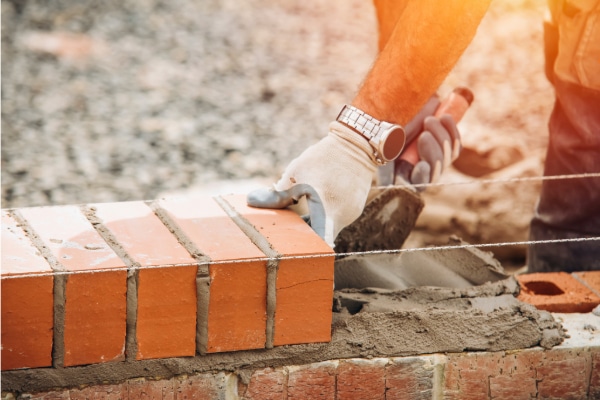 New housing development construction site showcasing homes built with sustainable practices and nuRe® nutrient neutrality solutions.